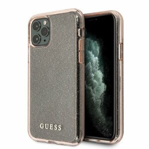 Puzdro Guess iPhone 11 Pro Max GUHCN65PCGLPI Glitter - ružové