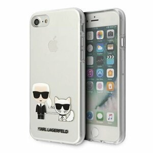 Karl Lagerfeld case for iPhone 13 Pro / 13 6,1" KLHCP13LCKTR hard case Transparent Karl & Chou