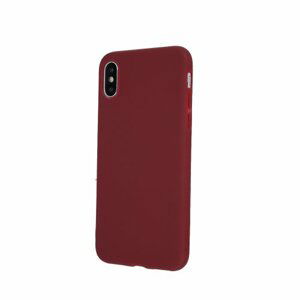 Puzdro Matt TPU Motorola Moto E7 Power/E7i Power - Vínovo Červené