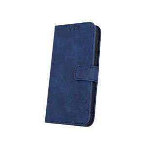 Puzdro Smart Velvet Book iPhone 13 Pro Max  - Tmavo Modré