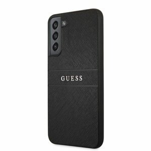 Puzdro Guess PU Leather Saffiano Samsung Galaxy S22 Plus - čierne