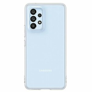 EF-QA536TTE Samsung Soft Clear Kryt pro Galaxy A53 5G Transparent