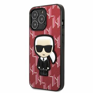 Karl Lagerfeld Monogram Ikonik Kryt pro iPhone 13 Pro Red