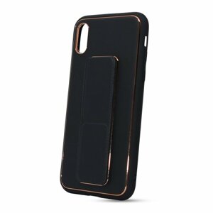 Puzdro Forcell Kickstand TPU iPhone X/Xs - čierne