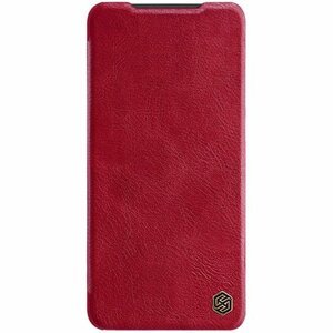 Nillkin Qin Book Pouzdro pro Xiaomi Redmi Note 11/11S Red