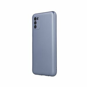 Metallic case for Motorola Moto G60 4G light blue