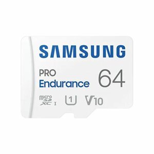 Samsung micro SDXC 64GB PRO Endurance + SD adaptér