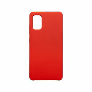 mobilNET silikónové puzdro Samsung Galaxy A41, červené, Silicon