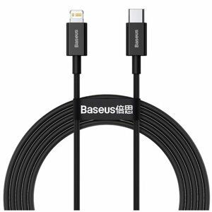 Baseus CATLYS-C01 Superior Fast Charging Datový Kabel USB-C to Lightning 20W 2m Black