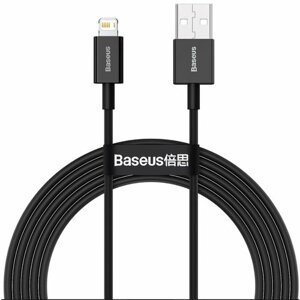 Baseus CALYS-C01 Superior Fast Charging Datový Kabel USB to Lightning 2.4A 2m Black