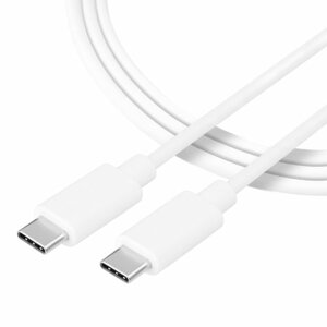 Tactical Smooth Thread Cable USB-C/USB-C  1m White