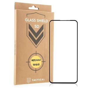 Tactical Glass Shield 5D sklo pro Motorola G62 5G Black