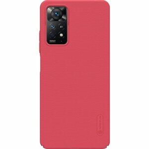 Nillkin Super Frosted Zadní Kryt pro Xiaomi Redmi Note 11 Pro/11 Pro 5G Bright Red