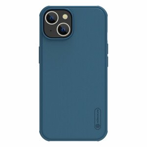 Nillkin Super Frosted PRO Zadní Kryt pro Apple iPhone 14 Blue (Without Logo Cutout)