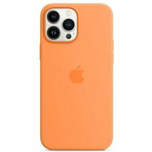 MM2D3ZM/A Apple Silikonový Kryt vč. Magsafe pro iPhone 13 Pro Marigold