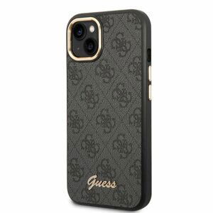 Puzdro Guess PC/TPU 4G Metal Camera Outline iPhone 14 Plus - čierne