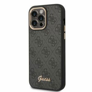 Puzdro Guess PC/TPU 4G Metal Camera Outline iPhone 14 Pro Max - čierne