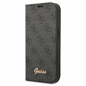 Guess PC/TPU 4G Metal Camera Outline Book Pouzdro pro iPhone 14 Plus Black