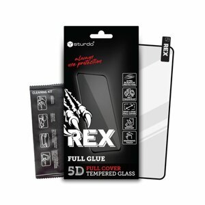 Sturdo Rex ochranné sklo Realme 9 5G, čierne, Full Glue 5D