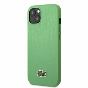 Lacoste Iconic Petit Pique Logo Zadní Kryt pro iPhone 14 Plus Green