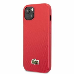 Lacoste Iconic Petit Pique Logo Zadní Kryt pro iPhone 14 Plus Red