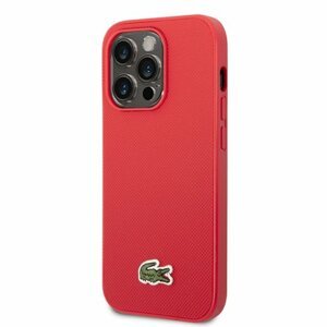 Lacoste Iconic Petit Pique Logo Zadní Kryt pro iPhone 14 Pro Red