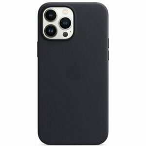 MM1R3ZM/A Apple Kožený Kryt vč. MagSafe pro iPhone 13 Pro Max Midnight