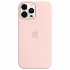 MM2H3ZM/A Apple Silikonový Kryt vč. Magsafe pro iPhone 13 Pro Chalk Pink