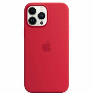 MM2V3ZM/A Apple Silikonový Kryt vč. Magsafe pro iPhone 13 Pro Max Red