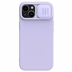 Nillkin CamShield Silky Silikonový Kryt pro Apple iPhone 14 Purple