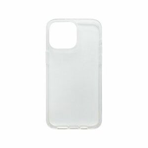 Silikónové puzdro iPhone 14 Pro, priehľadné, Moist