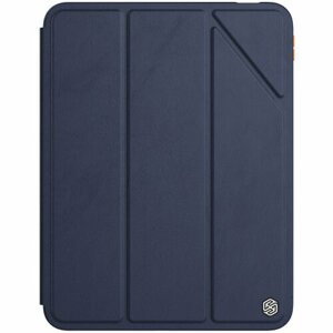 Nillkin Bevel Leather Case pro iPad 10.9 2022 Midnight Blue