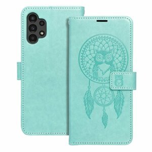 Puzdro Mezzo Book Samsung Galaxy A13 4G vzor dreamcatcher - zelené