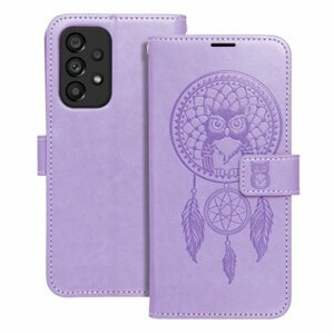 Puzdro Mezzo Book Samsung Galaxy A53 5G vzor dreamcatcher - fialové