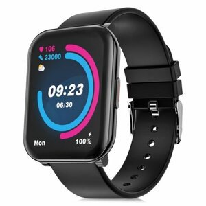 Niceboy X-Fit Watch 2, smart hodinky, Čierne