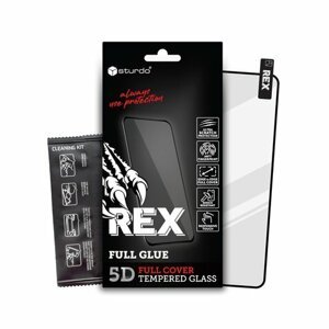 Sturdo Rex ochranné sklo Xiaomi 12T Pro 5G, čierne, Full Glue 5D