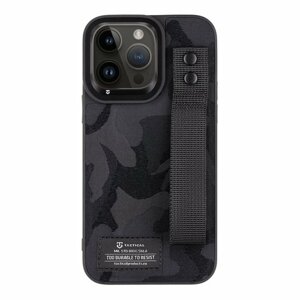 Tactical Camo Troop Kryt pro Apple iPhone 14 Pro Max Black