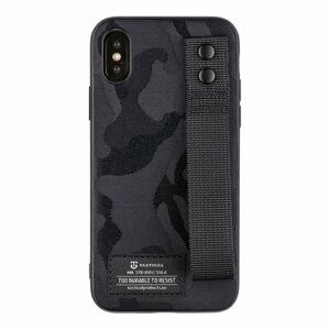 Tactical Camo Troop Kryt pro Apple iPhone X/XS Black