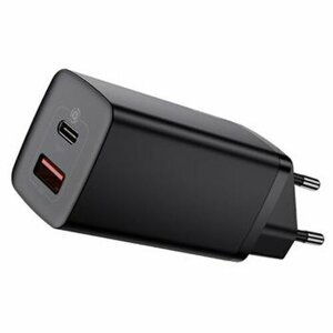 Baseus CCGAN2L-B01 GaN2 Lite Quick Nabíječka USB + USB-C 65W Black (Pošk. Balení)