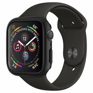 Puzdro Spigen Thin Fit Apple Watch Series 4/5/6/SE, 44mm - čierne