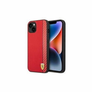 Ferrari case for iPhone 14 Plus 6,7" FEHCP14MAXRE red HC PU Carbon