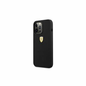 Ferrari case for iPhone 13 Pro Max 6,7" FESSIHMP13XBK black hardcase Silicone MagSafe