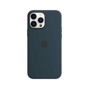 MM2T3ZM/A Apple Silikonový Kryt vč. Magsafe pro iPhone 13 Pro Max Abyss Blue