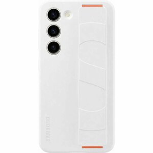 EF-GS911TWE Samsung Silikonový Kryt vč Popruhu pro Galaxy S23 White