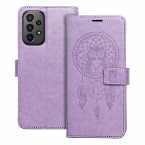 Puzdro Mezzo Book Samsung Galaxy A23 5G vzor dreamcatcher - fialové