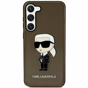 Puzdro Karl Lagerfeld Samsung Galaxy S23 Plus KLHCS23MHNIKTCK black HC IML NFT Ikonik