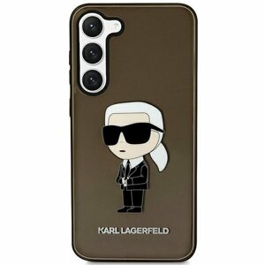 Puzdro Karl Lagerfeld Samsung Galaxy S23 KLHCS23SHNIKTCK black HC IML NFT Ikonik