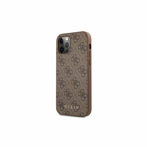 Guess case for iPhone 7 / 8 / SE 2020 / 2022 GUHCI8G4GFGR hardcase PU 4G Metal Gold Logo grey