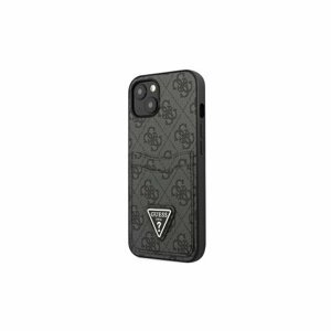 Guess case for iPhone 13 Pro / 13 6,1" GUHCP13LP4TPK black hardcase 4G Triangle Logo Cardslot