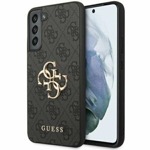 Guess case for Samsung Galaxy S23 Plus GUHCS23M4GMGGR grey hardcase 4G Big Metal Logo